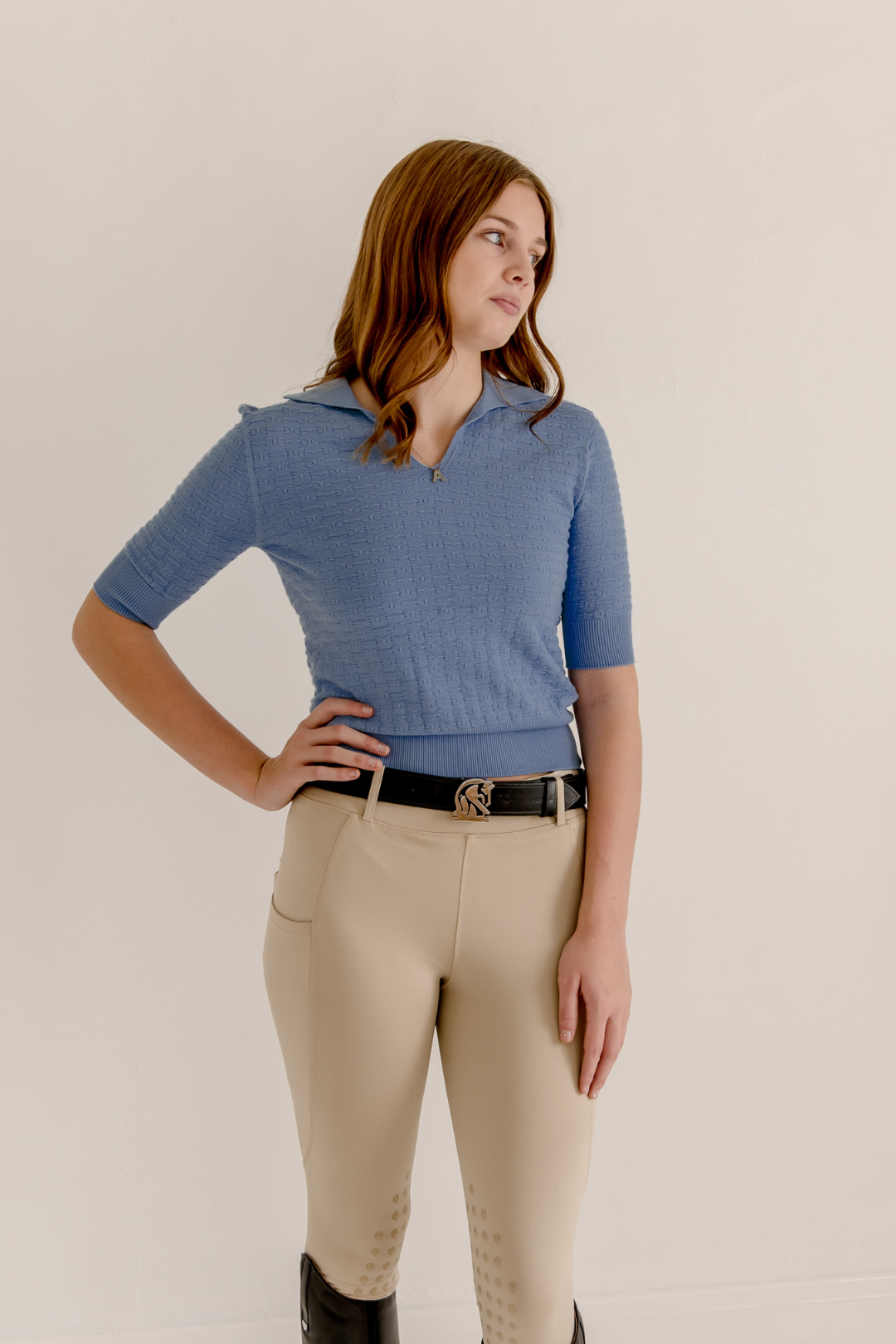 Heritage Polo – Seamless Snaffle Bit Knit
