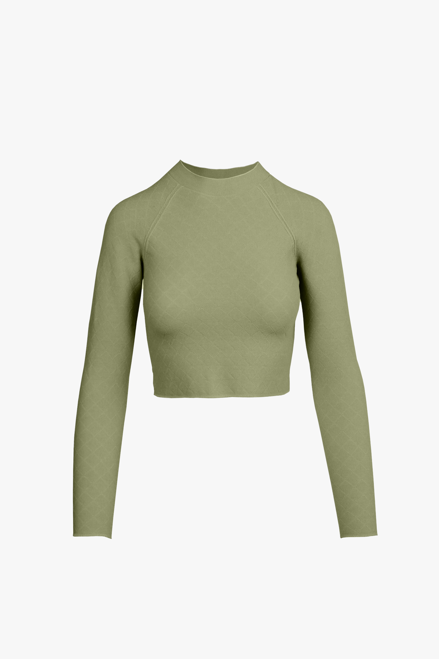 Astra Crop – Seamless Long-Sleeve in SORONA® Stretch