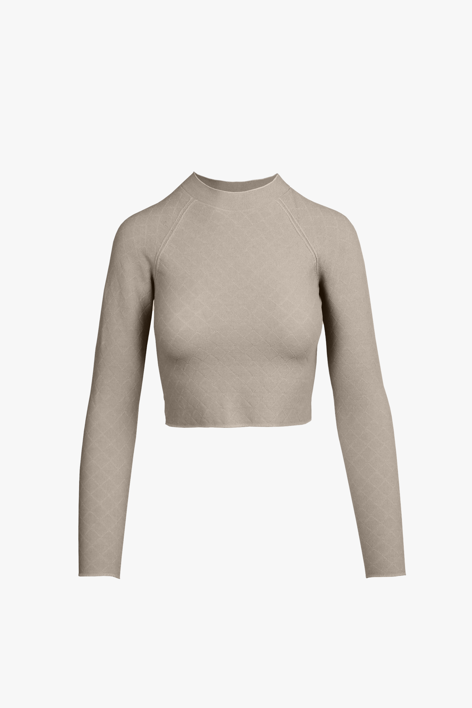 Astra Crop – Seamless Long-Sleeve in SORONA® Stretch