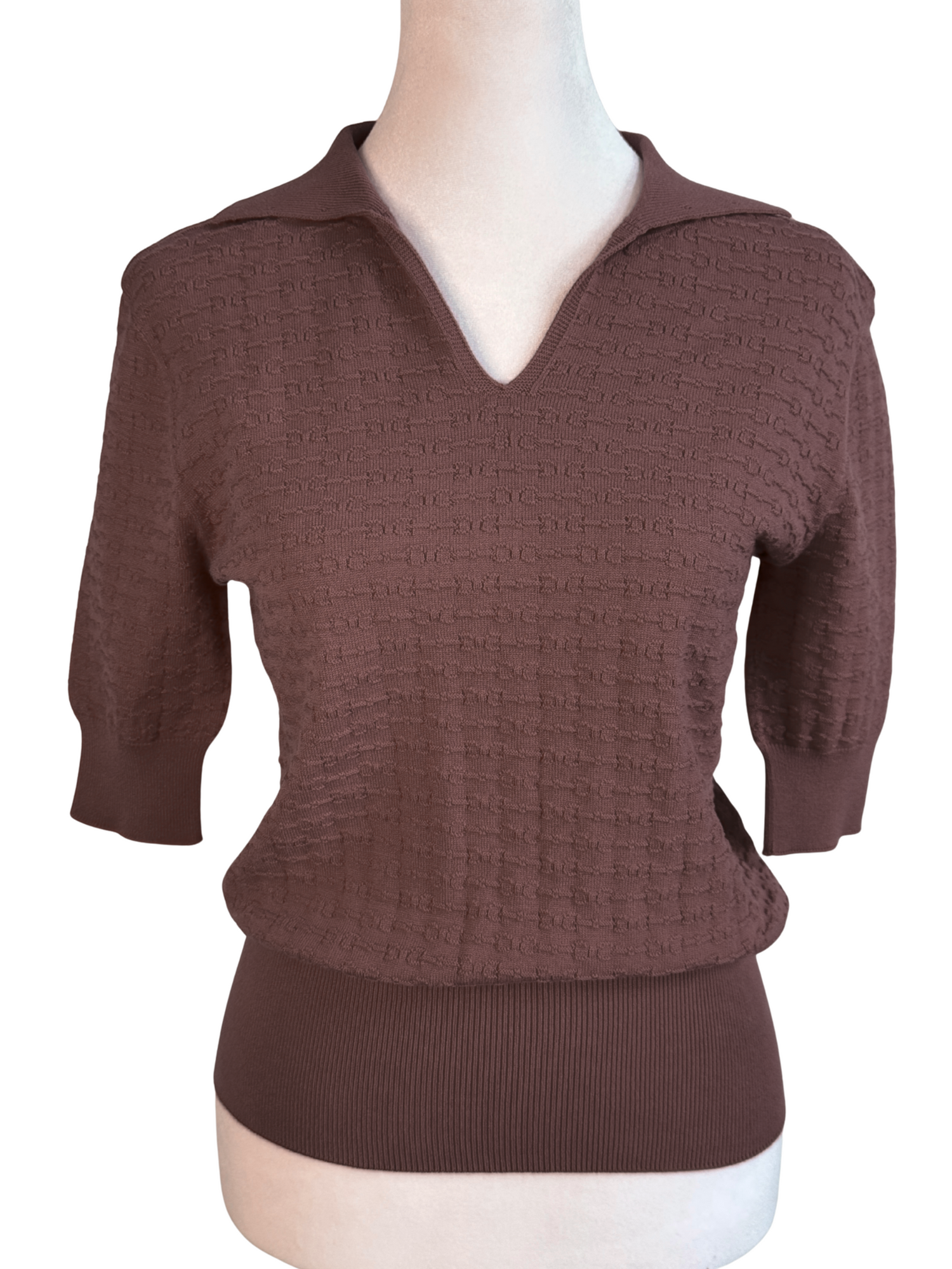 Heritage Polo – Seamless Snaffle Bit Knit