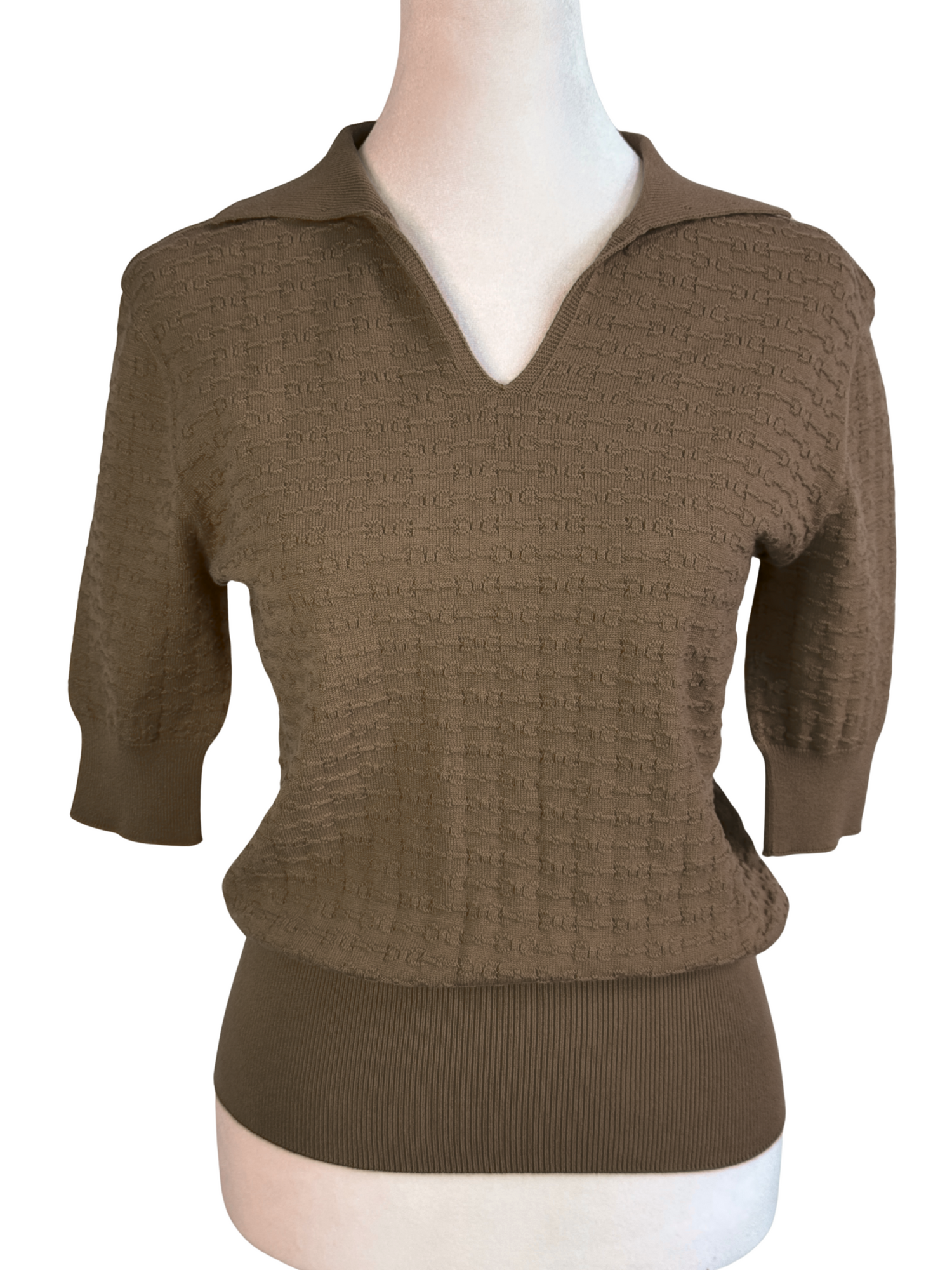 Heritage Polo – Seamless Snaffle Bit Knit