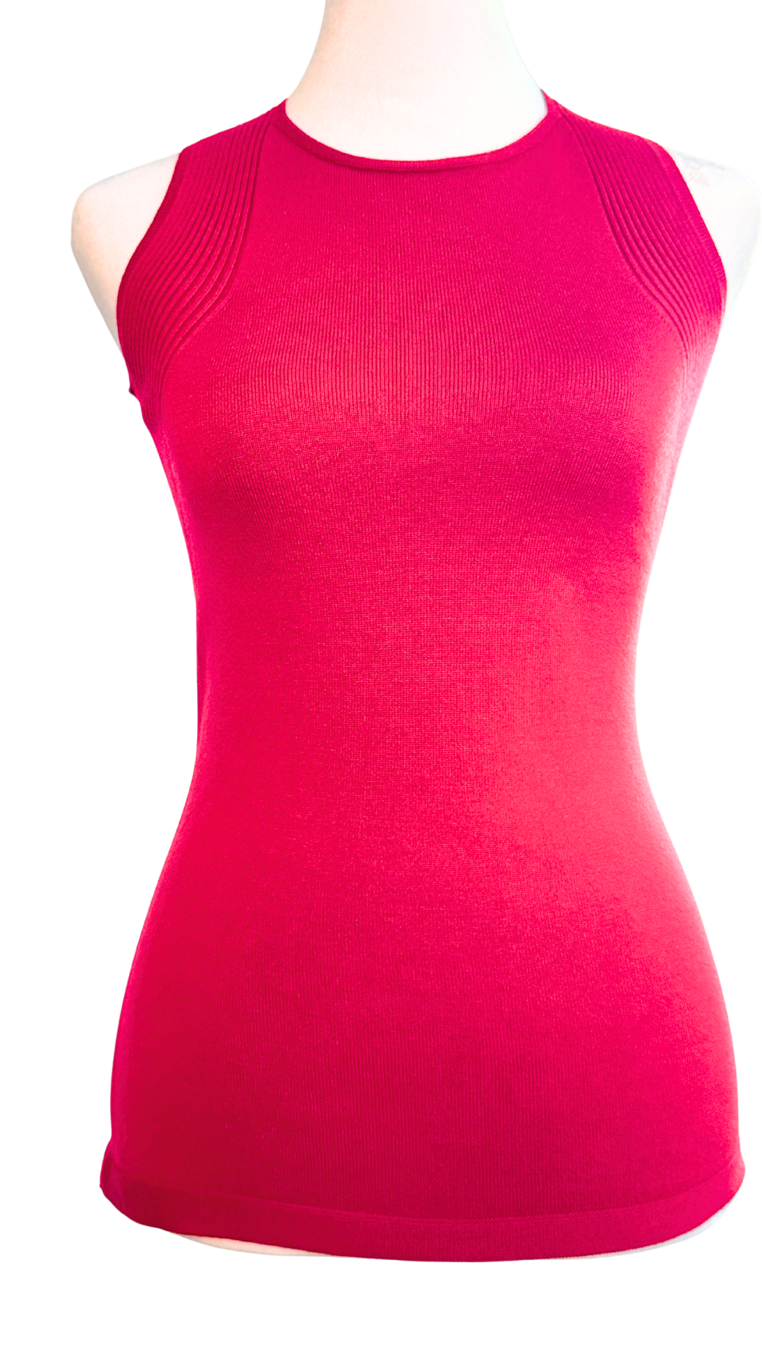 Soleil Tank – Seamless Rib, Cashmere-Soft, OEKO-TEX®