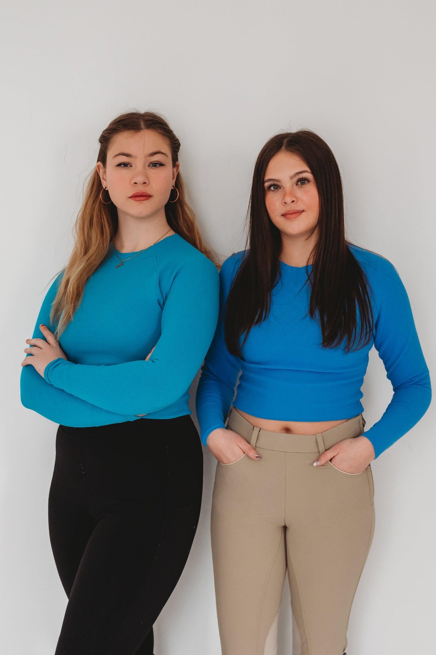 Astra Crop – Seamless Long-Sleeve in SORONA® Stretch