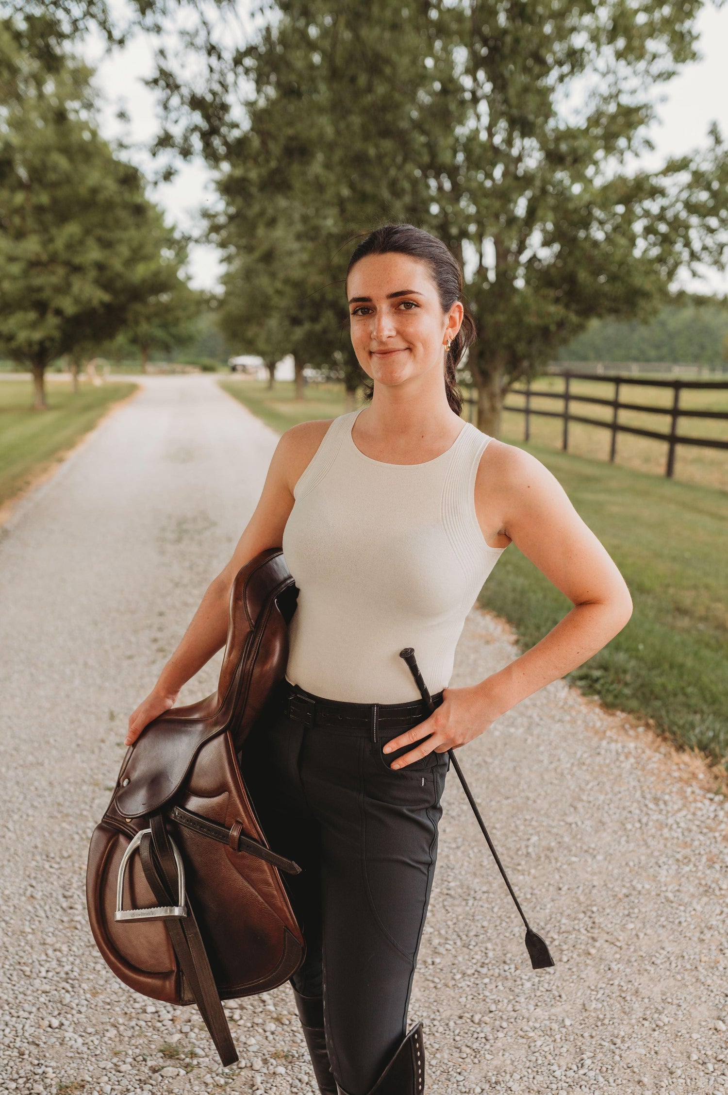 Soleil Tank – Seamless Rib, Cashmere-Soft, OEKO-TEX®