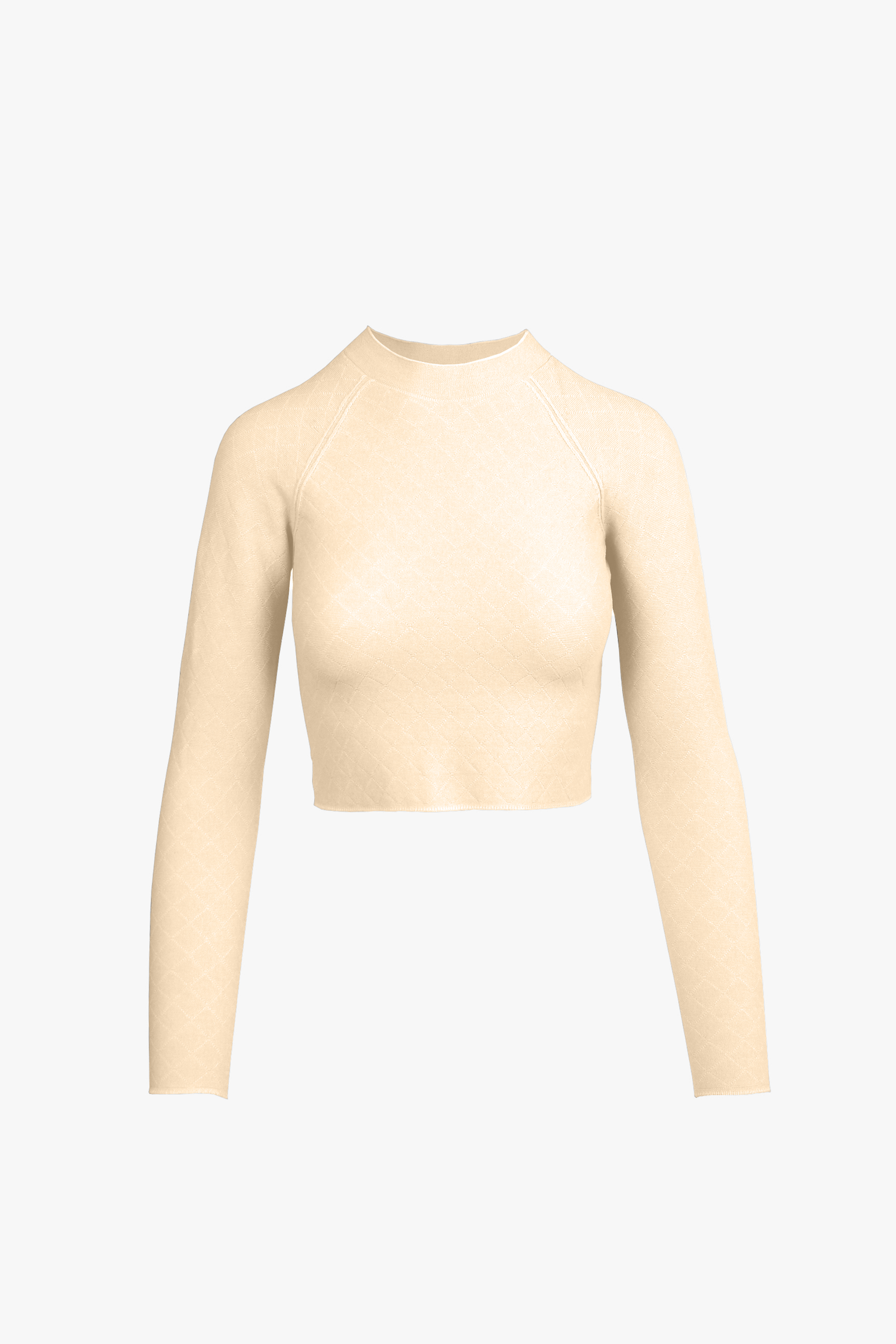 Astra Crop – Seamless Long-Sleeve in SORONA® Stretch