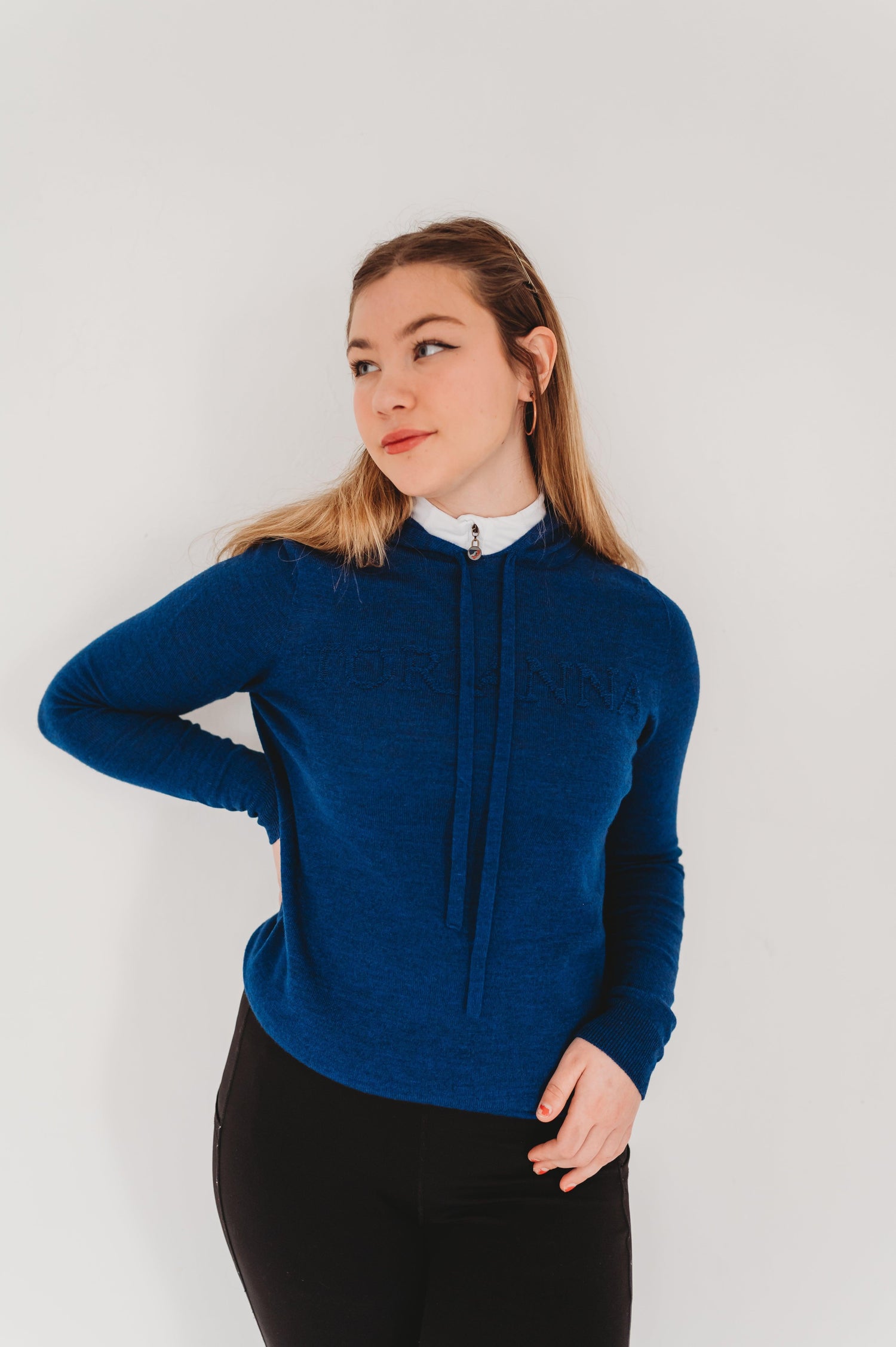 Clean Fashion Blue Torianna Hoodie