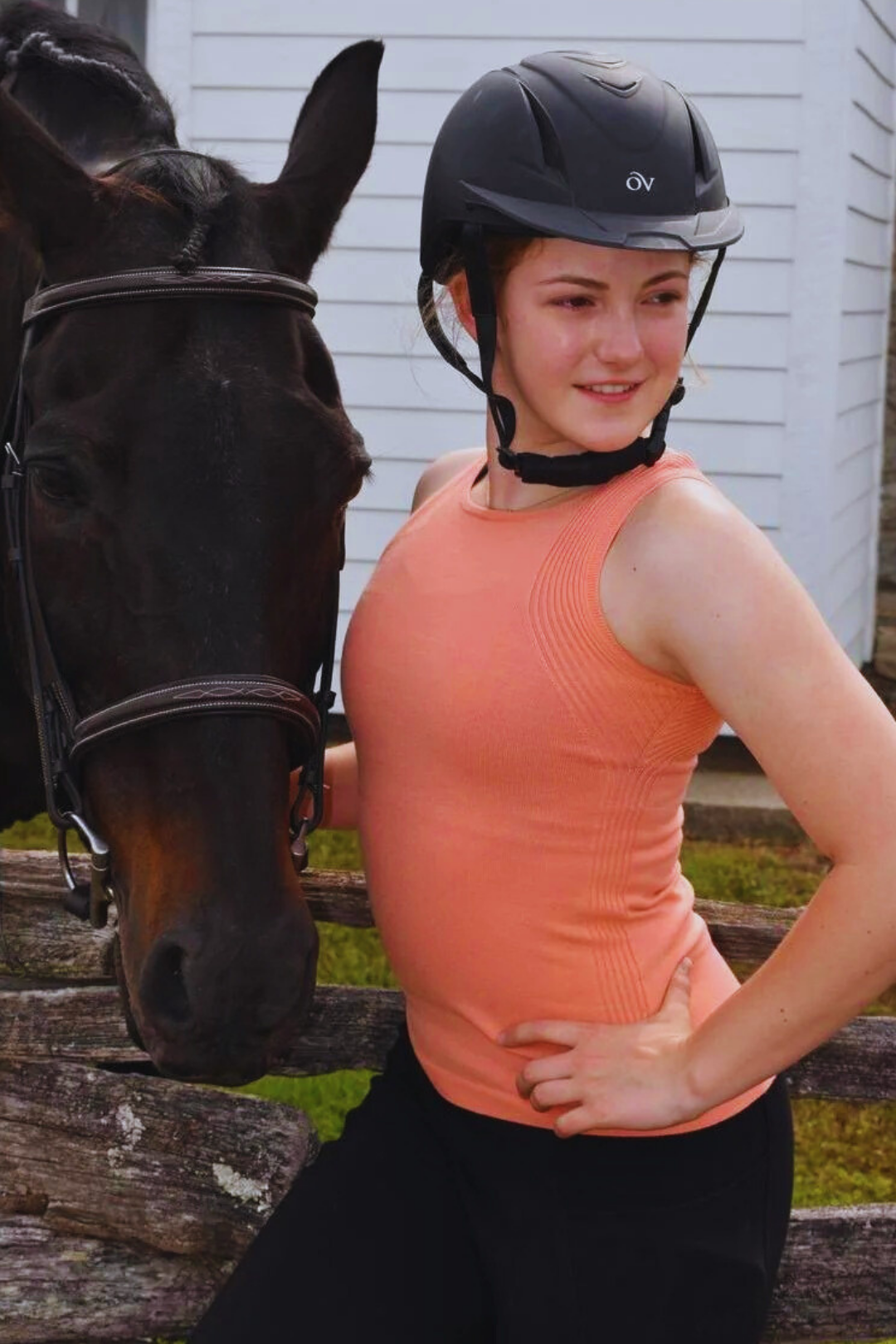 Tori Logo Riding Tank Youth