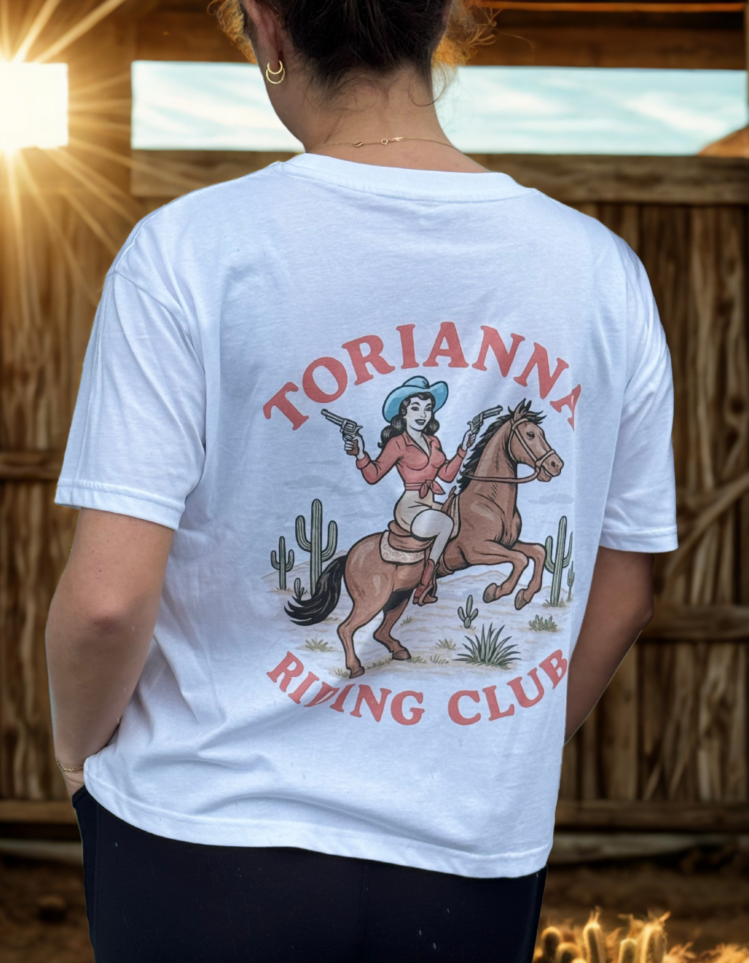 TRC Western At Heart- Boxy Tee