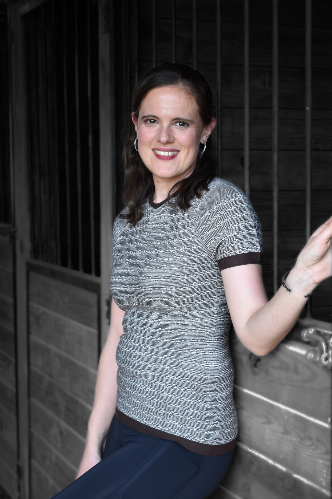 Bitsy Riding Reversible Tee