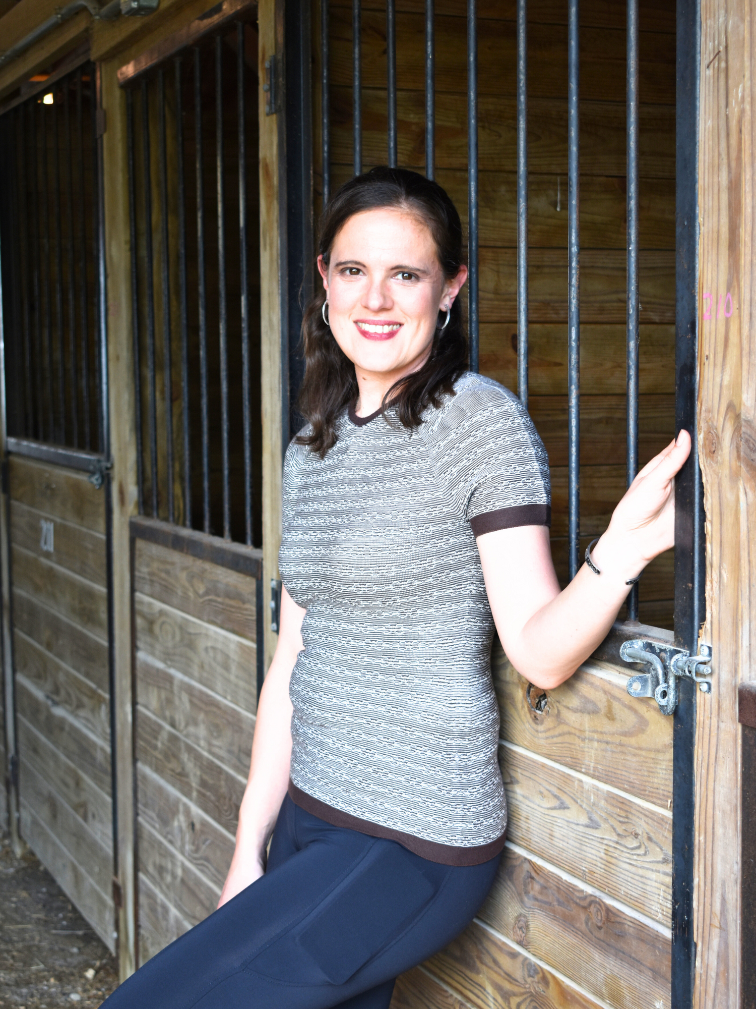 Bitsy Riding Reversible Tee