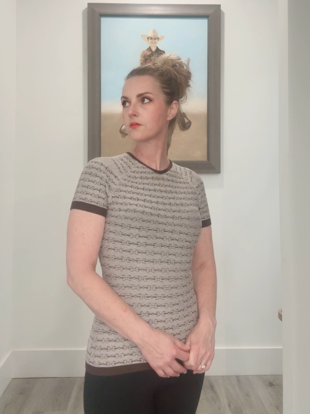 Bitsy Riding Reversible Tee
