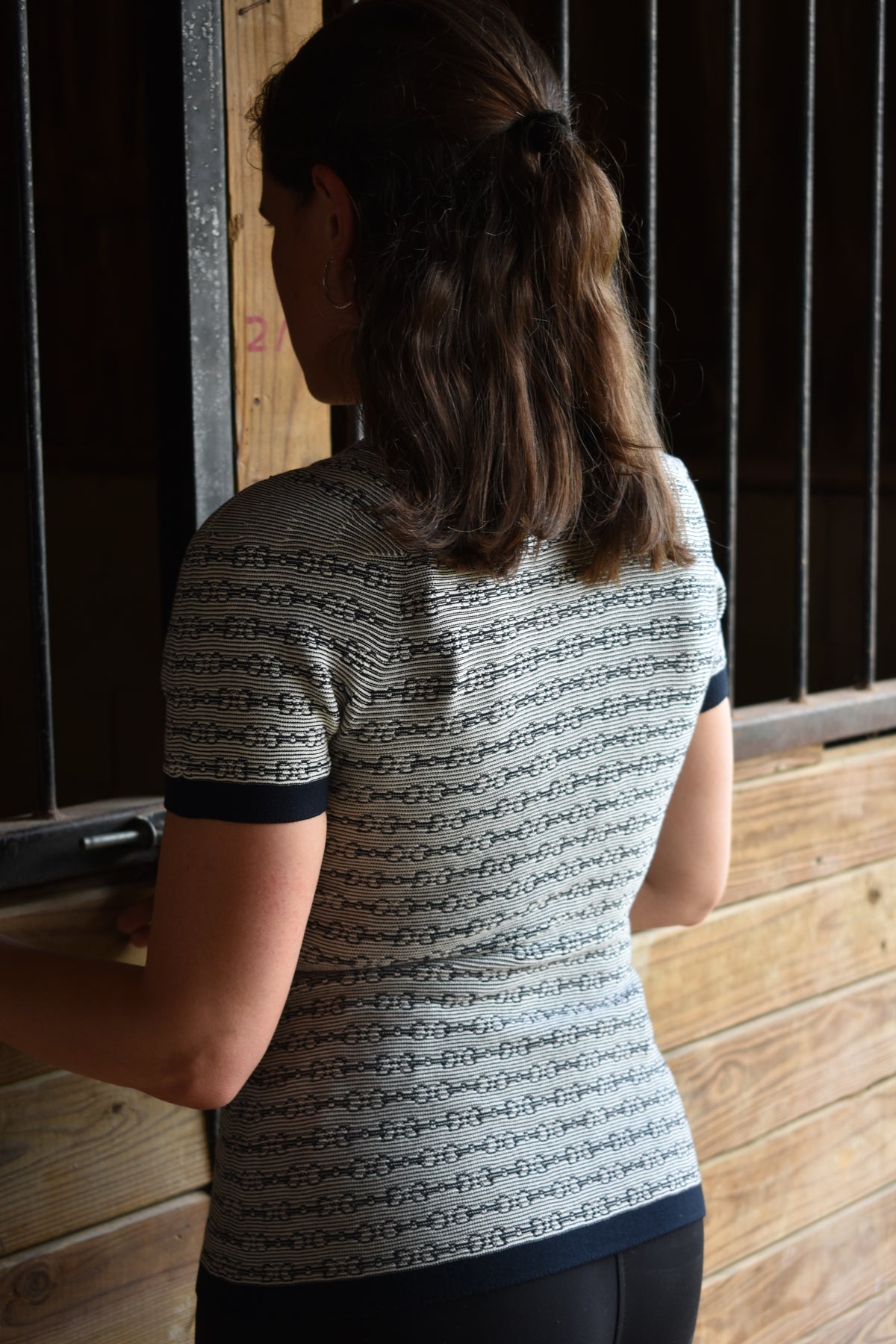 Bitsy Riding Reversible Tee