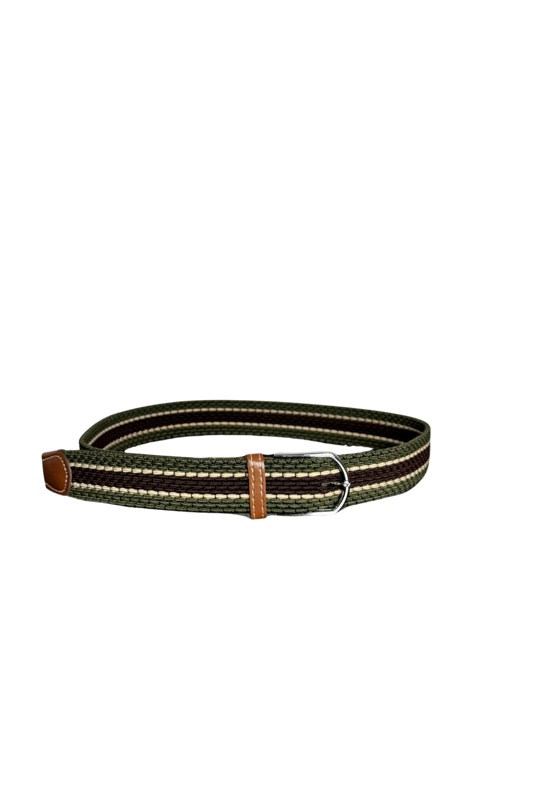 Adjustable Elastic Braided Belt – Stretch Woven Belt for Women