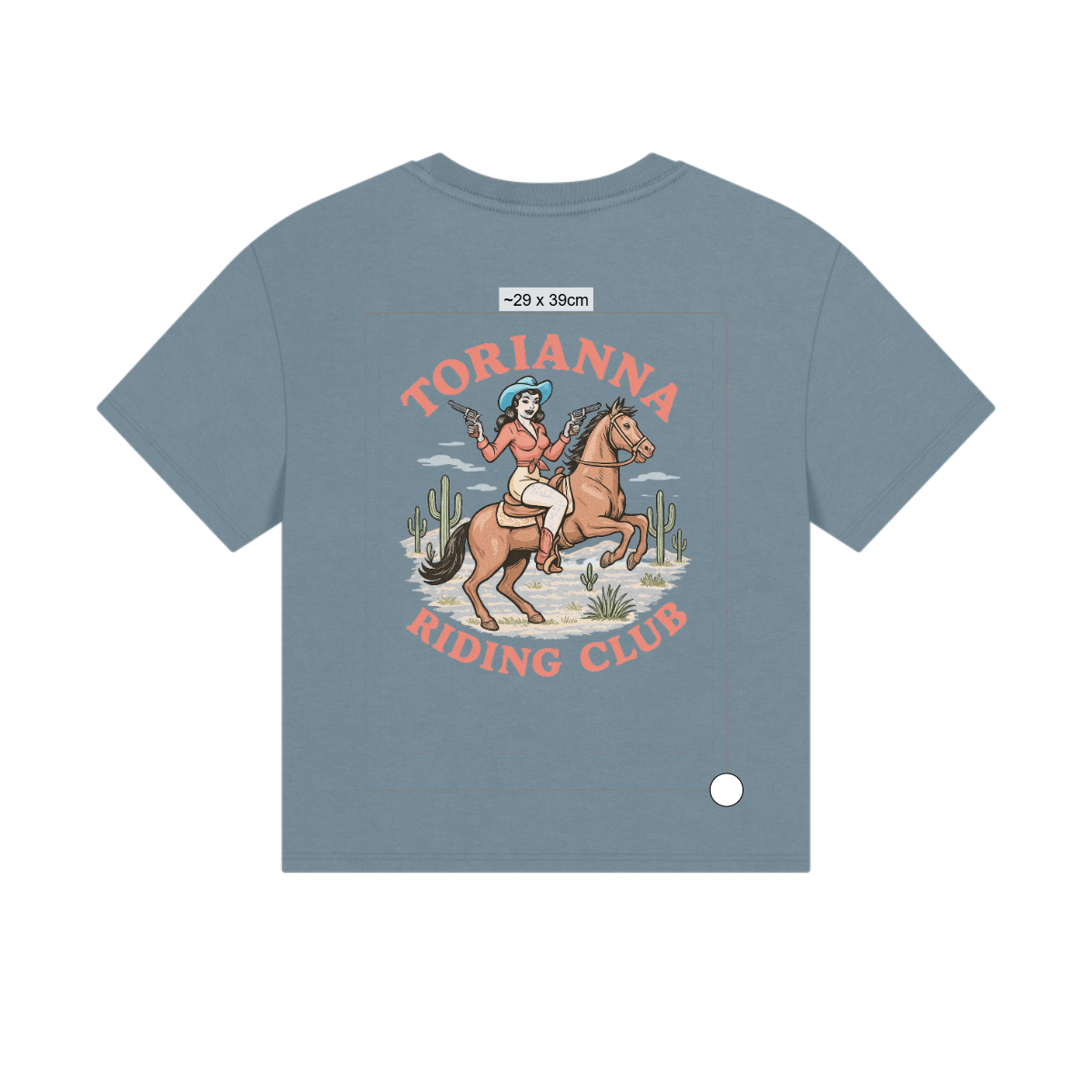 TRC Western At Heart- Boxy Tee